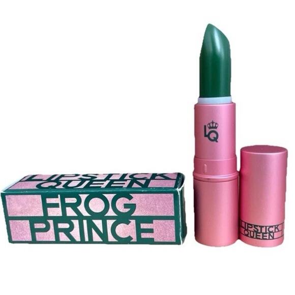 New Lipstick Queen Frog Prince Full Size Green to Pink Lipstick Discontinued - Picture 1 of 11